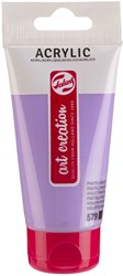 Acrylic paint tube pastel violet 75ml creative painting color