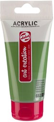 Acrylic paint tube leaf green 75ml painting creative art