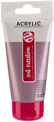 Acrylic paint tube 75ml metallic pink 833 painting creative