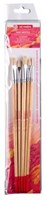 Art Creation brush set pig bristle painting 5-piece for kids and adults