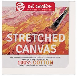 Canvas cotton white 20x20cm for creative painting fun