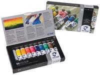 Bruynzeel Van Gogh oil paint set - 10 color tubes 20ml painting artists-3
