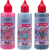 Art Creation blob paint set pink 3-piece painting creative-3