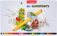 Bruynzeel Viltstiften Superpunt, 25st.