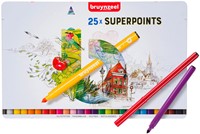 Bruynzeel Viltstiften Superpunt, 25st.-2