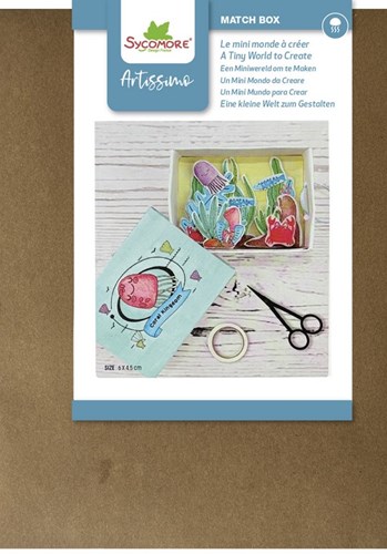 Sycomore creative craft set matchbox Medusa for kids