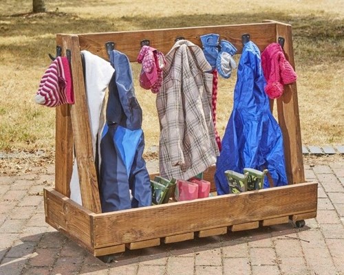 Cosy Nursery Cloakroom Storage (Mobile) (H 98 Cm) - 35071