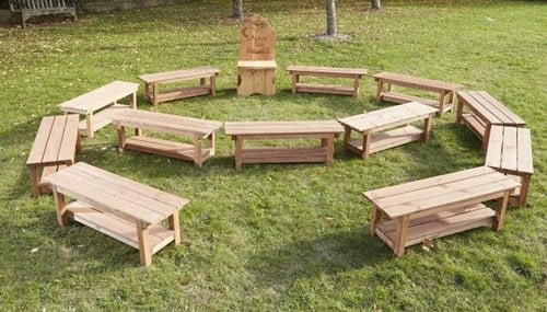 Cosy Class Set Of Benches (12pk) - 35078