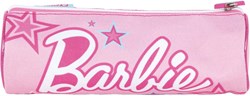 Barbie pencil case pink school pouch 21x7x7 cm polyester