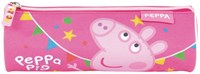 Lobbes Peppa Pig pencil case cylindrical 21x7x7cm pink polyester