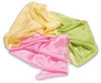 Filges silk play cloths spring 55x55 cm - set of 3 scarves