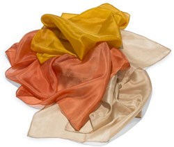 Filges silk seasonal cloths autumn 55x55 cm - set of 3 pieces