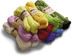 Filges knitting wool purple - chunky wool for creative crafts and knitting