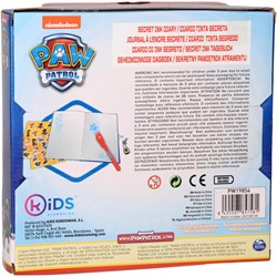 Dagboek met Stickers en Geheimschrift Pen - PAW Patrol