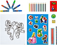 van der Meulen Super Mario stationery set tower 35-piece stationery-2