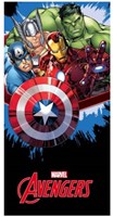 Avengers beach towel cotton 70x140 cm Marvel superhero towel