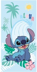 Beach towel Stitch blue 70x140cm - Kids towel Lilo & Stitch