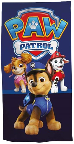 Paw Patrol beach towel microfiber polyester 140x70cm for kids