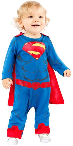 Amscan Superman costume for kids - superhero fancy dress 12-18 months