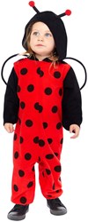 Amscan baby costume ladybug onesie - fancy dress 12-18 months