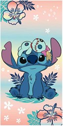 Lobbes beach towel Stitch and Scrump 70x140 cm polyester bath towel