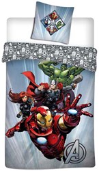 Lobbes Avengers kids duvet cover 140x200 cm Marvel bedding set