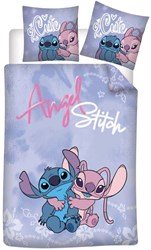 Lobbes duvet cover Stitch & Angel single 140x200 cm polycotton