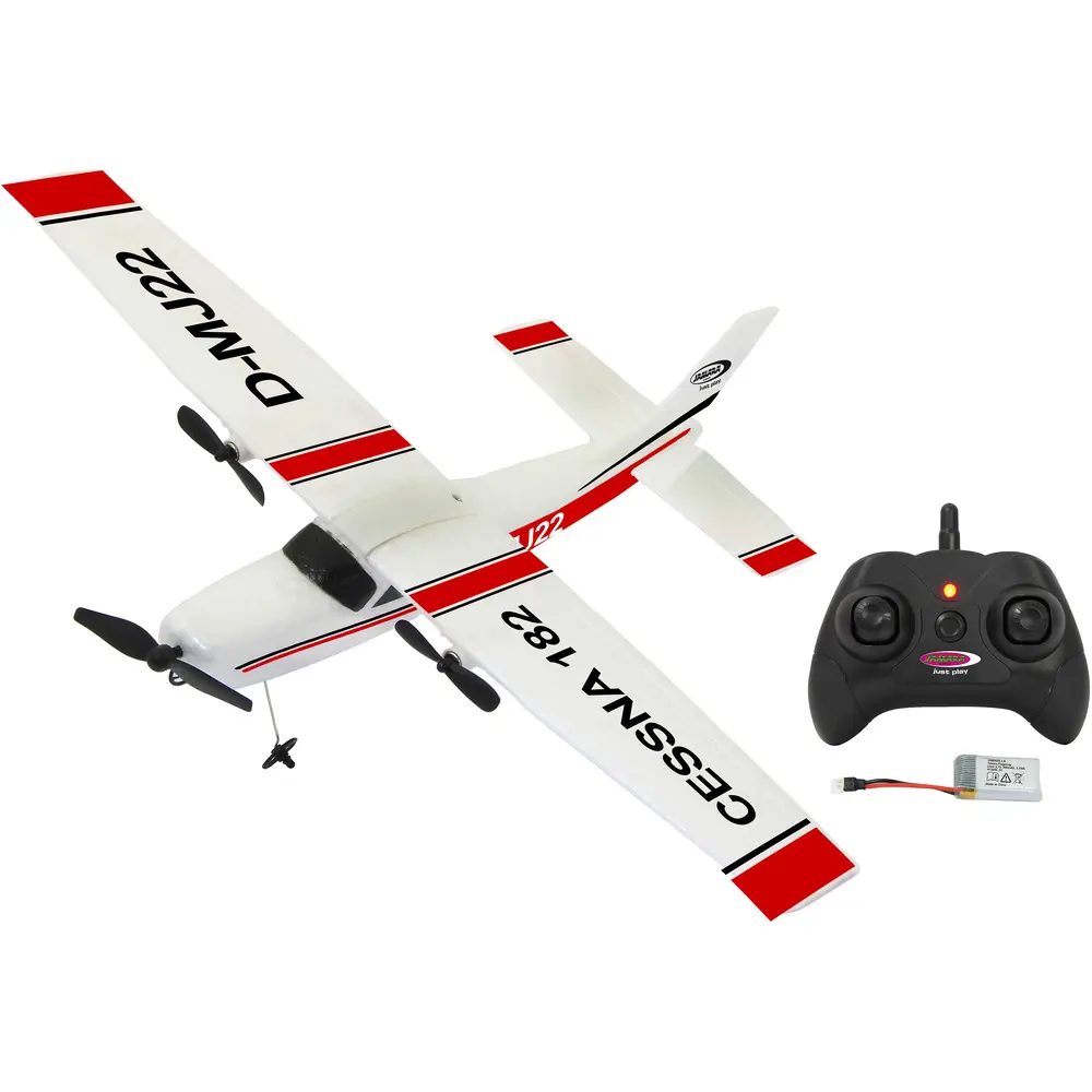 Jamara RC airplane Cessna 182 remote control 2.4GHz Gyro 2CH