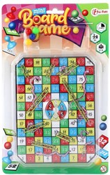 Toi-Toys mini board game travel game Snakes and Ladders Ludo family game