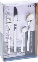 Cutlery set 24-piece stainless steel multicolor - Excellent Houseware tableware