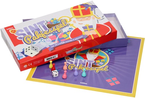 Lobbes Sinterklaas gift game board game for children-2