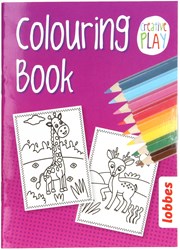 Lobbes coloring book A6 - Creative toy with 16 coloring pages