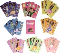 Girls quartet card game glamorous and trendy for kids-2