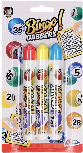 Creative Craft Group bingo marker set - 3 colors - bingo dabber pens-2