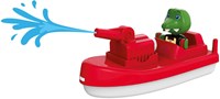 Aquaplay fire boat toy water fun with water pump for children-3
