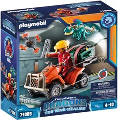 Playmobil Dragons Toy - Icaris Quad & Phil Adventure Set