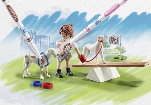 Playmobil Color dog training play figure - animal toy-3