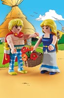 Playmobil Asterix play figures Tragicomix and Falbala - 71544 - toys-3