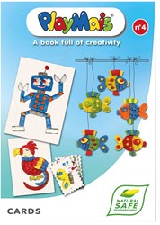 PlayMais creative booklet cards - inspiration for kids
