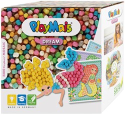 PlayMais mosaic mermaid craft set for kids - creative toy
