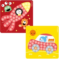 PlayMais Mini Mosaic - Creative mosaic toy rocket-2