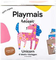 PlayMais craft set unicorn mosaic - 2300 colorful pieces toy