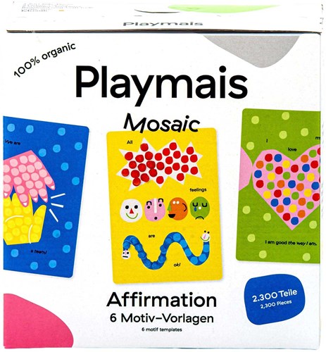 PlayMais craft set mosaic affirmation - 2300 pieces mindful toy