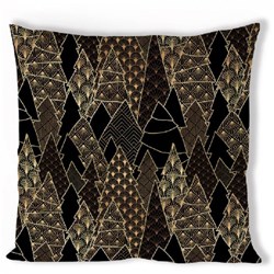 Ambiente cushion cover Christmas black gold luxury cotton design