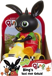 Spectron Bing toy taxi with sound - Bing Bunny car