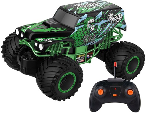 Gear2Play RC Monster Destroyer remote control monster truck green 1:20 toy car-2
