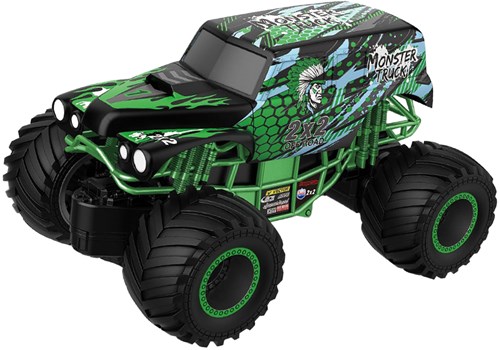 Gear2Play RC Monster Destroyer remote control monster truck green 1:20 toy car-3