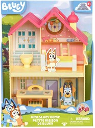 Moose Toys Bluey mini house playset with Bluey figure and accessories