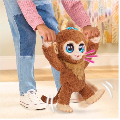 Spectron FurReal interactive plush monkey Peanut with sound effects-3