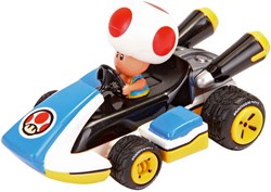Super Mario Kart pullback car Toad toy racing vehicle plastic